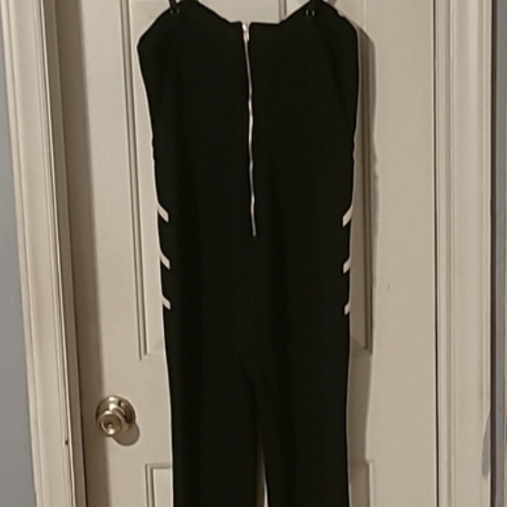 Entry Elegant Black Jumpsuit Size L - Picture 7 of 8